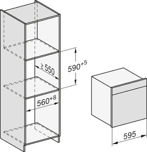 Встраиваемая пароварка Миле DGC 7865 OBSW фото 3 в Казани и Татарстане Встраиваемая пароварка Miele DGC 7865 OBSW фото 3 в Казани и Татарстане