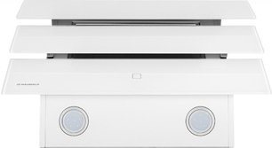 Кухонная вытяжка MAUNFELD Cascada 60 белый фото 2 в Казани и Татарстане