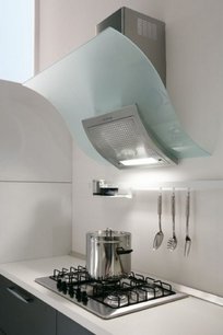 Вытяжка Falmec Adara 90 Vetro (800) ECP black фото 3 в Казани и Татарстане