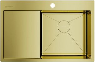Мойка Омойкири AKISAME 78 LG-R крыло слева фото Мойка Omoikiri AKISAME 78 LG-R крыло слева фото