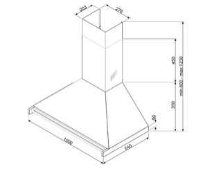 Вытяжка Smeg KD100HXE фото 2 в Казани и Татарстане