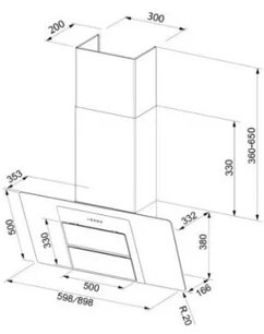 Вытяжка Фабер NORTHIA EG8+ WH A90 фото 2 в Казани и Татарстане Вытяжка Faber NORTHIA EG8+ WH A90 фото 2 в Казани и Татарстане
