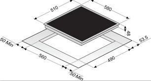 Варочная панель Zigmund Shtain CNS 119.60 BX фото 3 в Казани и Татарстане