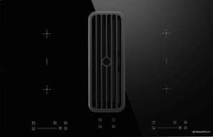 Индукционная варочная панель с интегрированной вытяжкой Маунфилд AVSI804SBH фото в Казани и Татарстане Индукционная варочная панель с интегрированной вытяжкой Maunfeld AVSI804SBH фото в Казани и Татарстане