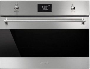 Компактный многофункциональный духовой шкаф Smeg SF4390MCX фото в Казани и Татарстане