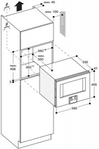 Встраиваемая микроволновая печь Gaggenau BM 455-100 фото 2 в Казани и Татарстане