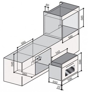 Духовой шкаф Ilve 600-SFTC фото 3 в Казани и Татарстане
