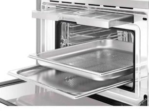 Компактный духовой шкаф с пароваркой Смег SF4750VCBS фото 4 в Казани и Татарстане Компактный духовой шкаф с пароваркой Smeg SF4750VCBS фото 4 в Казани и Татарстане