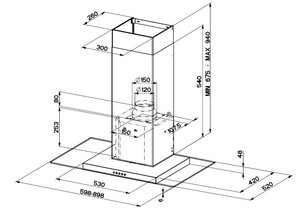 Вытяжка Фабер Glassy/SP X/V A60 фото 4 в Казани и Татарстане Вытяжка Faber Glassy/SP X/V A60 фото 4 в Казани и Татарстане