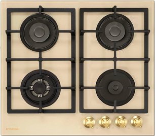 Газовая варочная панель Hyundai HHG 6434 BE фото в Казани и Татарстане