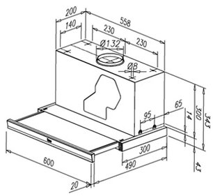Вытяжка Teka CNL1-3000 STAINLESS STEEL HP фото 2 в Казани и Татарстане