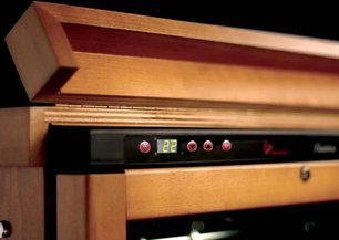 Винный шкаф ИП CEXP 401 CU вишня фото 3 в Казани и Татарстане Винный шкаф IP CEXP 401 CU вишня фото 3 в Казани и Татарстане