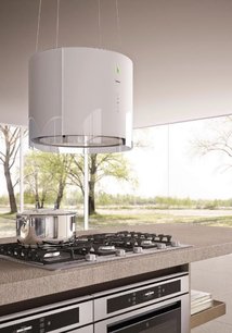 Вытяжка Falmec Eolo isola 45 (450) (с системой E.ion) ECP white фото 3 в Казани и Татарстане