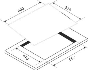 Варочная панель Zigmund Shtain MN 64.61 B фото 2 в Казани и Татарстане