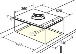 Варочная панель AEG FM4360 G-an фото 2 в Казани и Татарстане