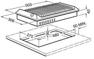 Гриль Smeg SEGR531X фото 2 в Казани и Татарстане