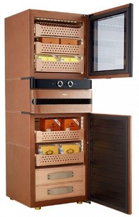 Хьюмидор Afidano L6 (Коньячная кожа) фото 3 в Казани и Татарстане