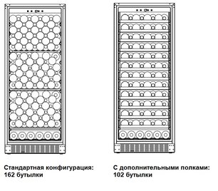 Винный шкаф Дометик B162S Basic фото 2 в Казани и Татарстане Винный шкаф Dometic B162S Basic фото 2 в Казани и Татарстане