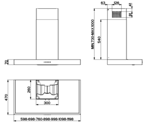 Вытяжка Faber GEMMA PB SRM X A60 фото 3 в Казани и Татарстане