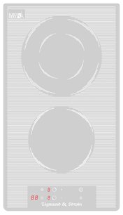 Варочная панель домино Zigmund Shtain CN 40.3 W Варочная панель домино Zigmund Shtain CN 40.3 W