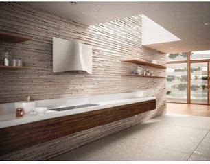 Вытяжка Faber VEIL WH CORIAN A90 фото 3 в Казани и Татарстане