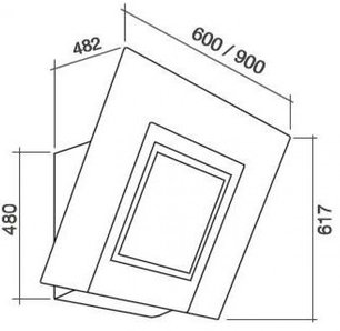 Вытяжка Falmec Millenium 60 ix (450) фото 3 в Казани и Татарстане