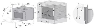 Встраиваемый паровой шкаф Фауцуг CombiSteamer V6000 45M CSM6T-23047 (черное стекло/без ручки) фото 4 в Казани и Татарстане Встраиваемый паровой шкаф V-ZUG CombiSteamer V6000 45M CSM6T-23047 (черное стекло/без ручки) фото 4 в Казани и Татарстане
