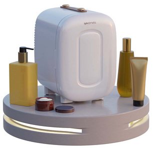 Холодильник для косметики и напитков Мэйвел MB-04HC1W фото в Казани и Татарстане Холодильник для косметики и напитков Meyvel MB-04HC1W фото в Казани и Татарстане