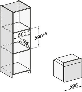 Встраиваемая пароварка Miele DGC 7450 OBSW фото 3 в Казани и Татарстане