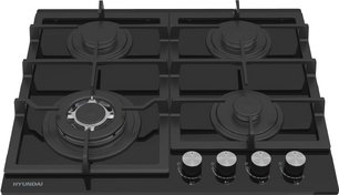 Газовая варочная панель Hyundai HHG 6436 BG фото 2 в Казани и Татарстане