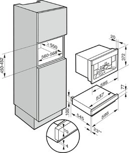 Подогреватель Miele EGW6210 EDST/CLST сталь фото 2 в Казани и Татарстане