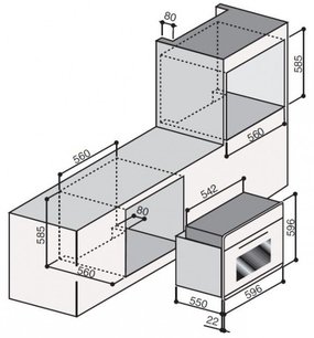Духовой шкаф Ilve 600-AMP Ant/C фото 3 в Казани и Татарстане