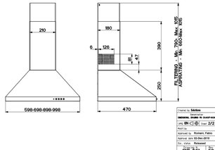 Вытяжка Фабер STRIP SMART PB X A60 фото 3 в Казани и Татарстане Вытяжка Faber STRIP SMART PB X A60 фото 3 в Казани и Татарстане