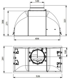 Встраиваемая вытяжка Falmec BUILT-IN 50 фото 2 в Казани и Татарстане