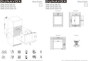 Винный шкаф Дунавокс DAB-25.62DSS.TO фото 3 в Казани и Татарстане Винный шкаф Dunavox DAB-25.62DSS.TO фото 3 в Казани и Татарстане