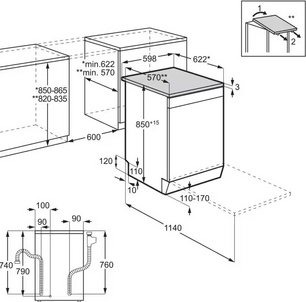 Посудомоечная машина Electrolux ESM48310SX фото 2 в Казани и Татарстане
