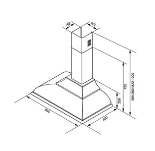 Вытяжка Smeg KC19AOE фото 3 в Казани и Татарстане