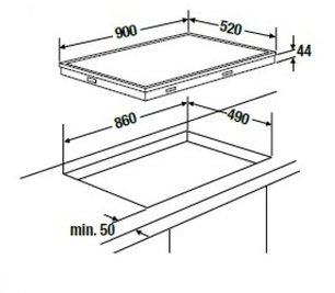 Независимая варочная панель Куперсбуш EKE 9753.1 F фото 2 в Казани и Татарстане Независимая варочная панель Kuppersbusch EKE 9753.1 F фото 2 в Казани и Татарстане