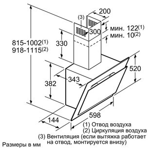 Вытяжка Нефф D36E49S0 фото 2 в Казани и Татарстане Вытяжка Neff D36E49S0 фото 2 в Казани и Татарстане