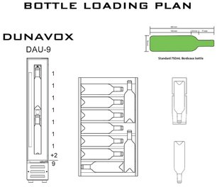 Винный шкаф Дунавокс DAU-9.22SS фото 4 в Казани и Татарстане Винный шкаф Dunavox DAU-9.22SS фото 4 в Казани и Татарстане