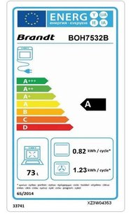 Встраиваемый духовой шкаф Brandt BOH7532B фото 4 в Казани и Татарстане