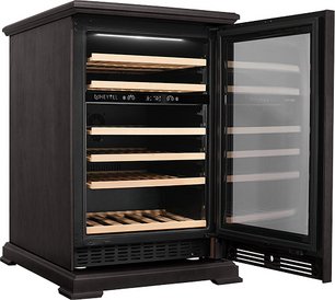 Винный шкаф Мэйвел MV46PRO-KBT2 Dark chocolate фото 3 в Казани и Татарстане Винный шкаф Meyvel MV46PRO-KBT2 Dark chocolate фото 3 в Казани и Татарстане