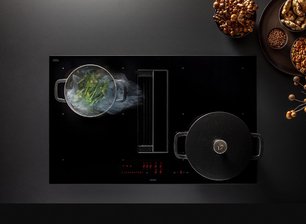 Варочная панель с вытяжкой Фалмек ZERO 84 VETRO NERO фото 4 в Казани и Татарстане Варочная панель с вытяжкой Falmec ZERO 84 VETRO NERO фото 4 в Казани и Татарстане