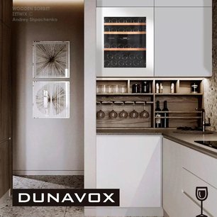 Винный шкаф Дунавокс DAV-32.81DW.TO фото 2 в Казани и Татарстане Винный шкаф Dunavox DAV-32.81DW.TO фото 2 в Казани и Татарстане