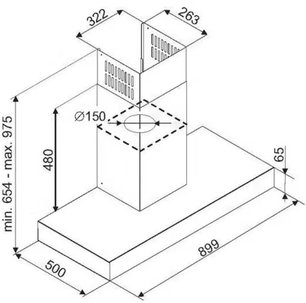 Вытяжка Де Дитрих DHB2934B фото 3 в Казани и Татарстане Вытяжка De Dietrich DHB2934B фото 3 в Казани и Татарстане