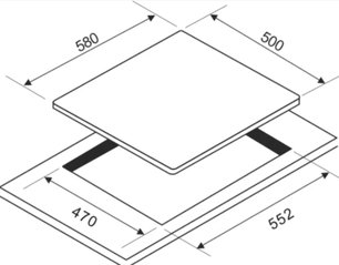 Варочная панель Zigmund Shtain GN 43.61 S фото 3 в Казани и Татарстане