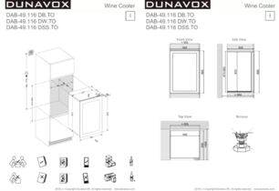 Винный шкаф Дунавокс DAB-49.116DW.TO фото 2 в Казани и Татарстане Винный шкаф Dunavox DAB-49.116DW.TO фото 2 в Казани и Татарстане