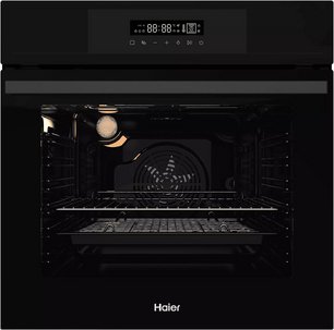 Духовой шкаф Хайер HOX-FP3AGB Bl фото в Казани и Татарстане Духовой шкаф Haier HOX-FP3AGB Bl фото в Казани и Татарстане