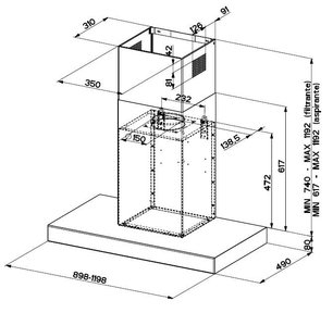 Вытяжка Фабер Reflex 3PH X A90 Logic фото 4 в Казани и Татарстане Вытяжка Faber Reflex 3PH X A90 Logic фото 4 в Казани и Татарстане