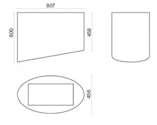 Вытяжка Falmec Spring isola 80 (600) (с системой E.ion) ECP white фото 4 в Казани и Татарстане
